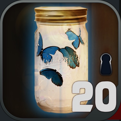 Room escape : blue butterfly 20 icon