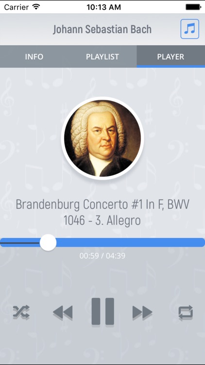 Johann Bach - Classical Music Full screenshot-3