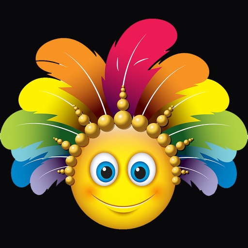 Carnival Smileys Stickers