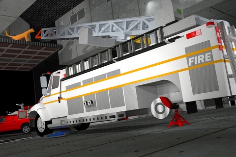 Fix My Truck: Red Fire Engine screenshot 3