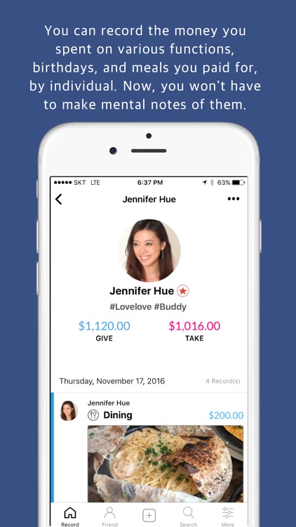 Give & Take Pro - Personal Money & Gift Manager