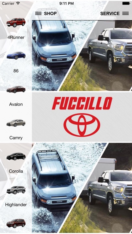 Fuccillo Toyota Dealer App