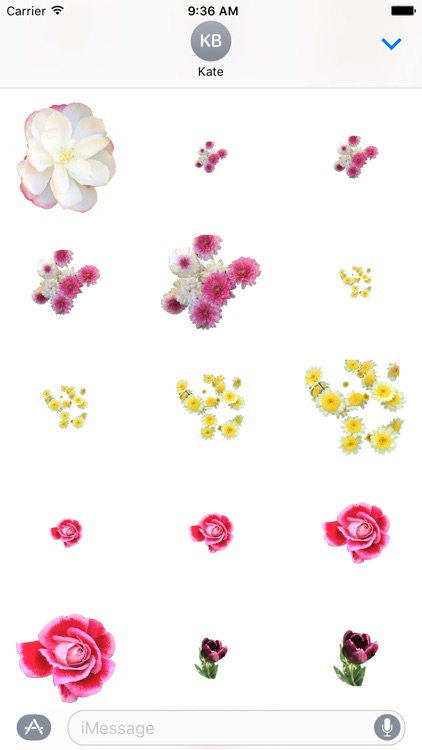 Flower Stickers 花貼紙