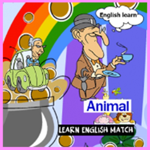 Learn speak english match icon