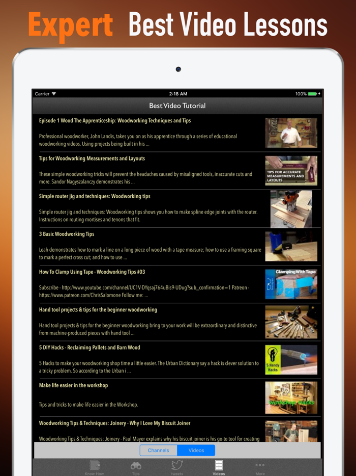 木工知识百科-自学指南、视频教程和技巧