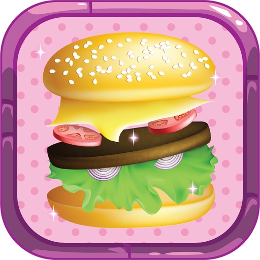 Burger Rush cooking Dash - Burger shop food games! Icon