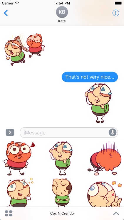 Cox N Crendor Stickers