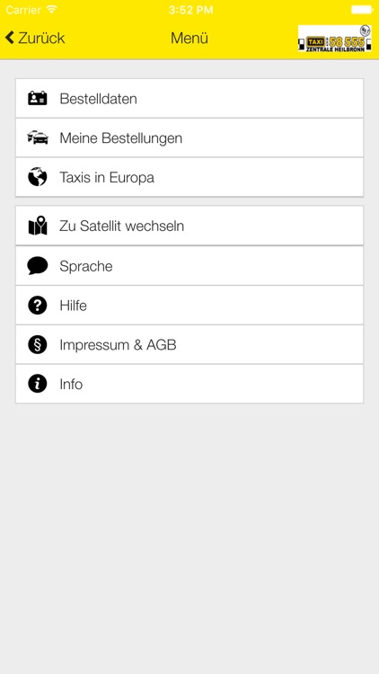 Taxizentrale Heilbronn screenshot-3