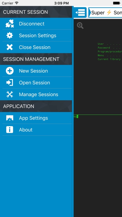 Reflection TN3270 TN5250 Lite screenshot-3