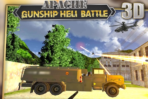 Apache Gunship Heli Battle 3D screenshot 4