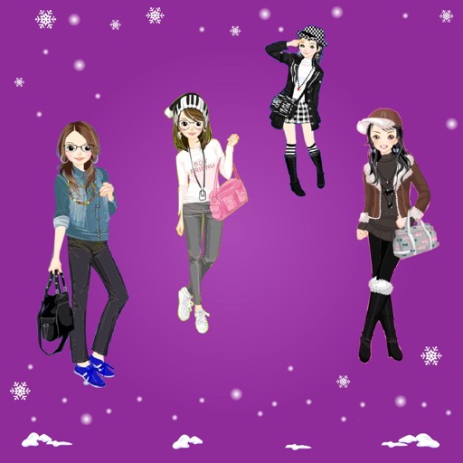 Winter Style Girls Game icon