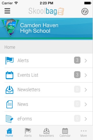 Camden Haven High School - Skoolbag screenshot 3