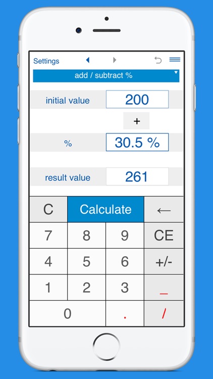 Smart Percentage Calculator