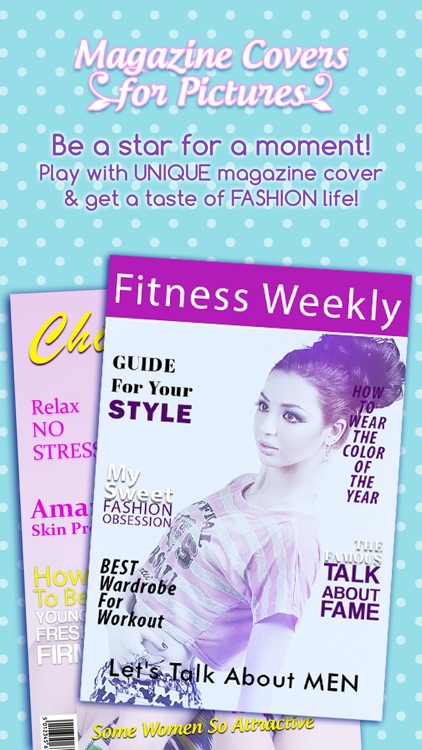 Magazine Covers for Pictures Cover Me Poster Maker