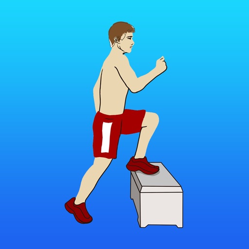 Home Fitness VO2Max Endurance Step Test Assessment icon