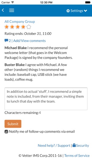 Vetter Employee Suggestion Box tool(圖4)-速報App