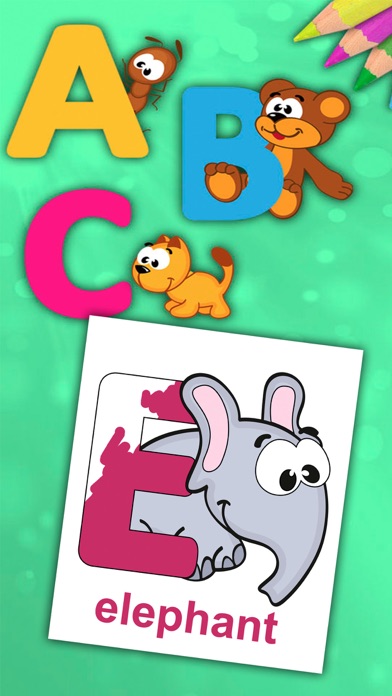 How to cancel & delete ABC Alphabet - Coloring book to learn letters from iphone & ipad 4