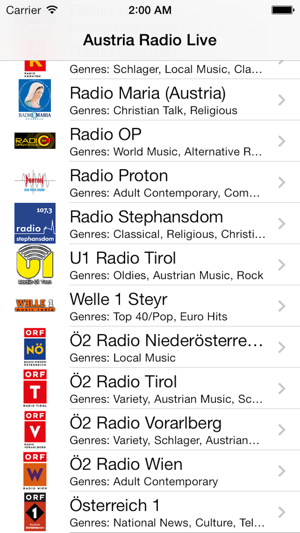 Austria Radio Live Player (Radio Österreich)(圖1)-速報App