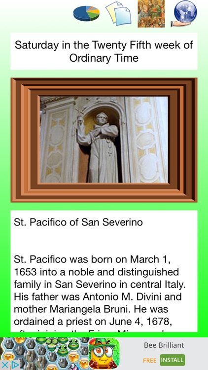 Catholic Liturgical Calendar