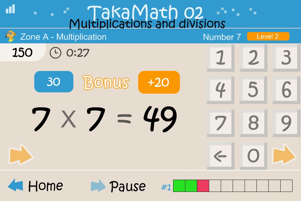 TakaMath 02 screenshot 2