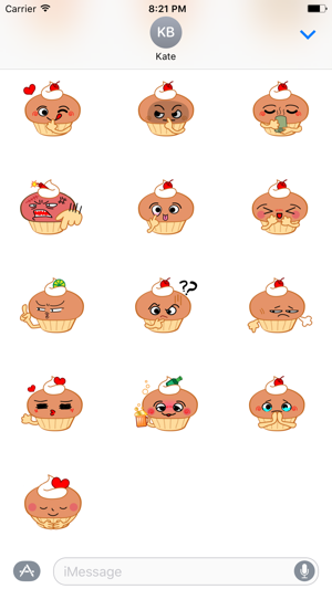 Creamy Cupcake Sticker(圖3)-速報App