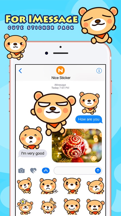 Fly Bear Pro - Cute Stickers by NICE Sticker