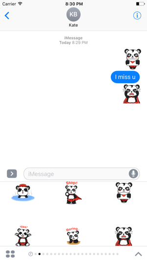 Panda Super Man Sticker(圖4)-速報App