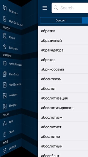 Russian <-> German CONCISE Dictionary(圖4)-速報App