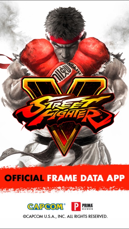Street Fighter V Official Frame Data App