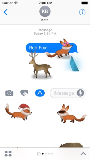 Red Fox Stickers(圖1)-速報App