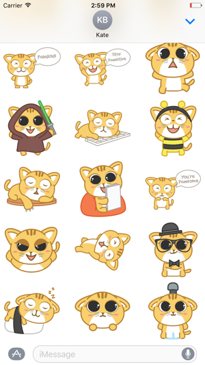 Cattitude - Cat Stickers(圖2)-速報App