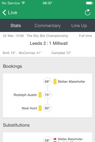 YEP Football App screenshot 3