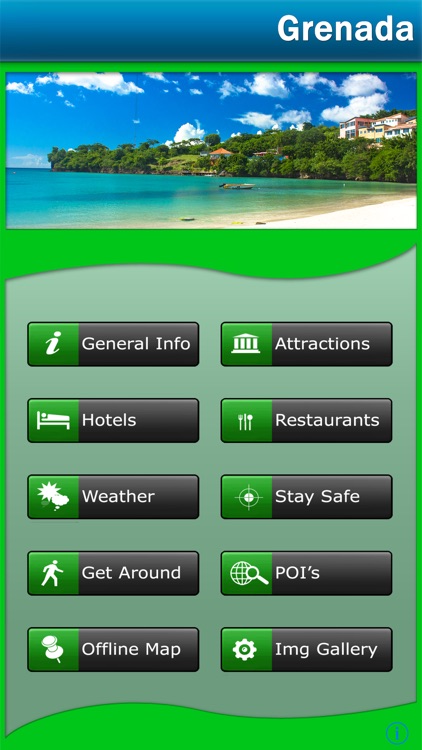 Grenada Offline Map Travel Guide