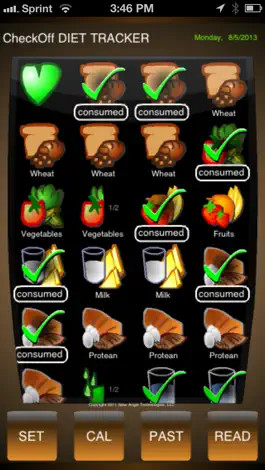 Game screenshot CheckOff Diet Tracker mod apk
