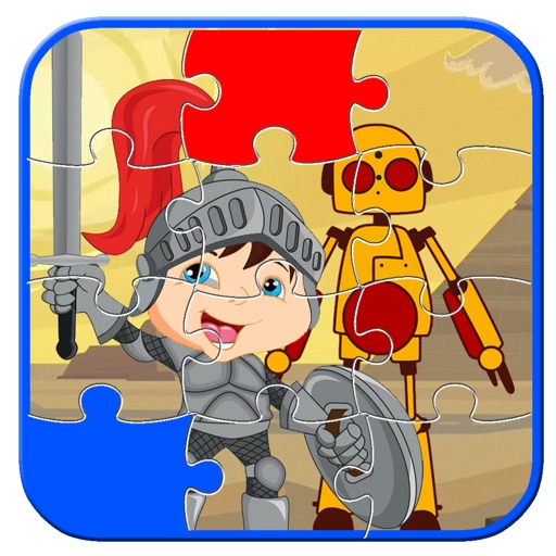 Puzzle Big Iron And Knight Jigsaw Fun Game Version Icon
