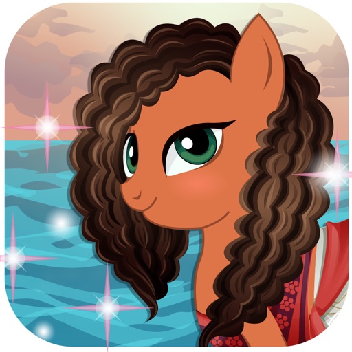 Pony Girls Dress Up - Moana My Little Equestria iOS App
