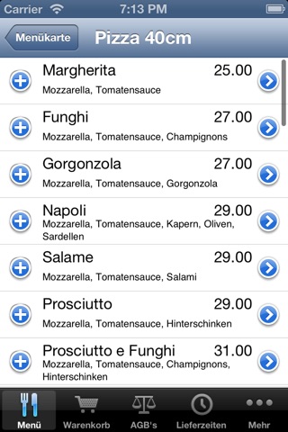 Belper Pizza Kurier screenshot 3