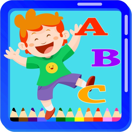 ABC Coloring Pages For Kids Drawing Basics Styles Icon
