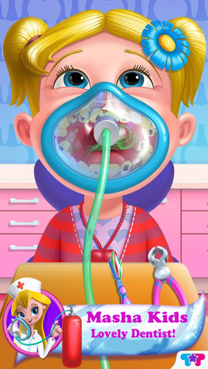 Masha Little Lovely Dentist-Kids Games(圖3)-速報App