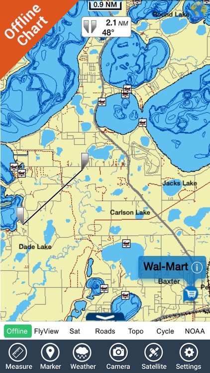 Lakes Texas HD fishing charts