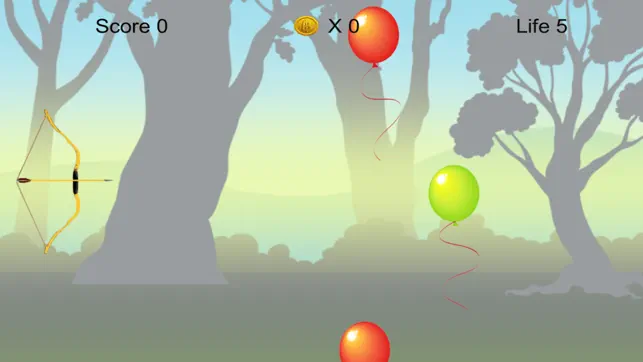 Balloon Hit HD, game for IOS