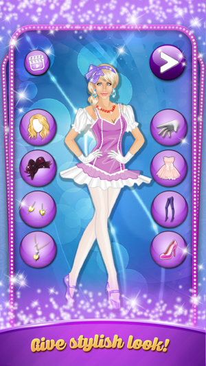 Pretty Ballerina Makeover - Cute Fashion dressup(圖2)-速報App