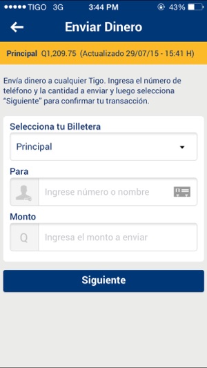 Tigo Money Guatemala(圖5)-速報App