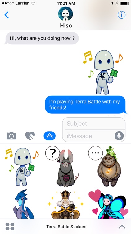 Terra Battle Stickers