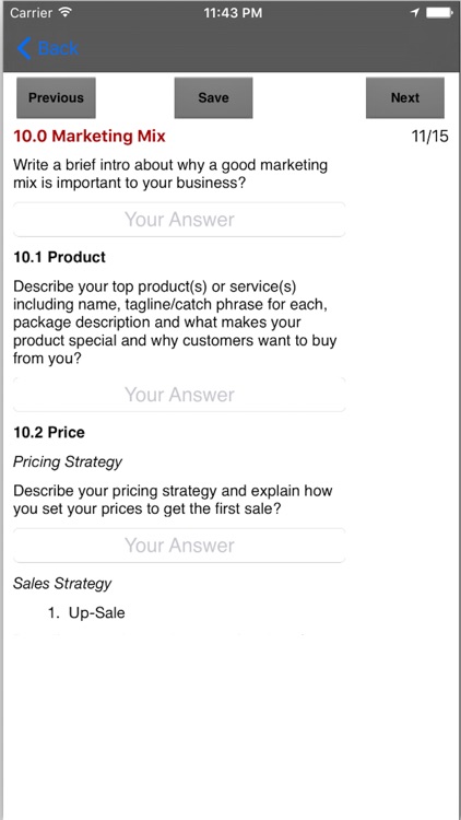 Marketing Plan App screenshot-3