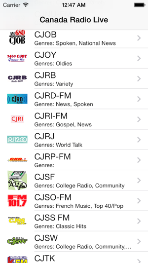 Canada Radio Live(圖3)-速報App