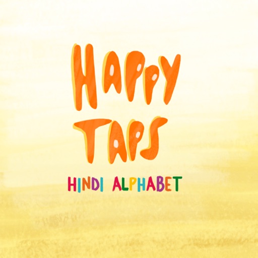 Happy Taps Hindi: Kids learn Alphabet - Easy & Fun Icon