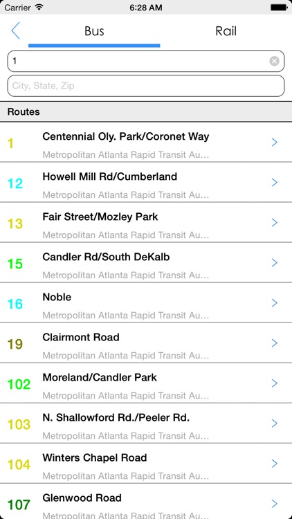 Transit Tracker - Atlanta (MARTA) screenshot-4
