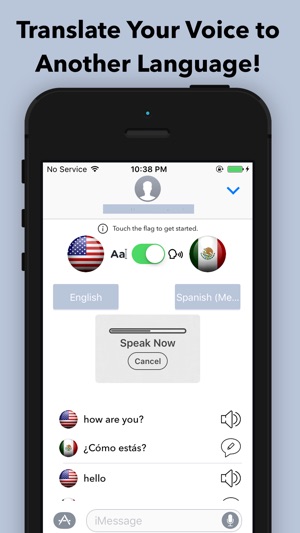 Speech and Text Translator for iMessage(圖2)-速報App