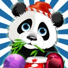 Cute Panda Jungle Match Puzzle Game For Christmas